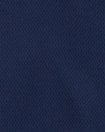 Kid Colourblock Active Mesh Knit Jacket - Navy, 