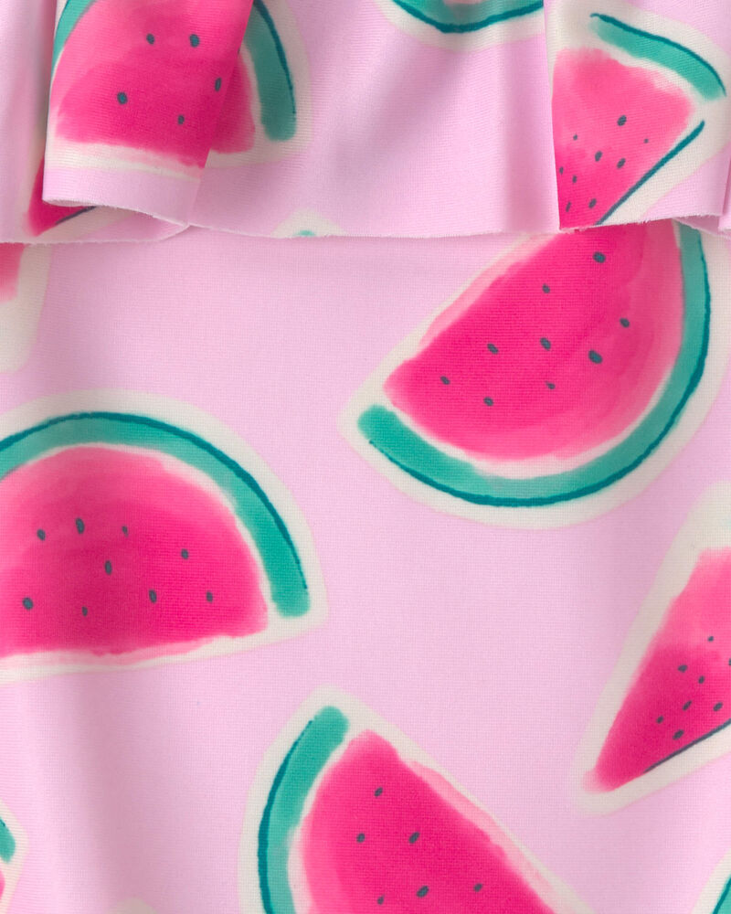 Toute-petit fille - Maillot de bain 1 pi&egrave;ce &agrave; melon d&rsquo;eau - Rose, image 3 sur 3 diapositives