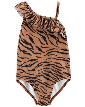 Tiger 1-Piece Swimsuit, 