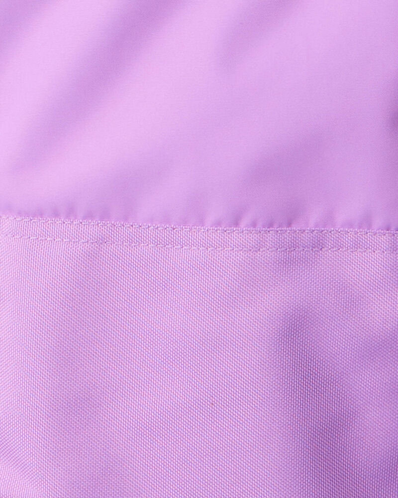 Toddler Girl 2-Piece Taslan Snowflake Print Snowsuit Set - Violet, image 7 of 13 slides