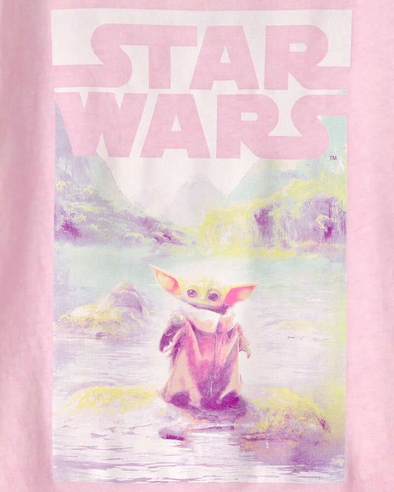Filles - T-shirt &agrave; imprim&eacute; Star Wars - Rose, image 2 sur 2 diapositives