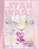 Filles - T-shirt &agrave; imprim&eacute; Star Wars - Rose, image 2 sur 2 diapositives