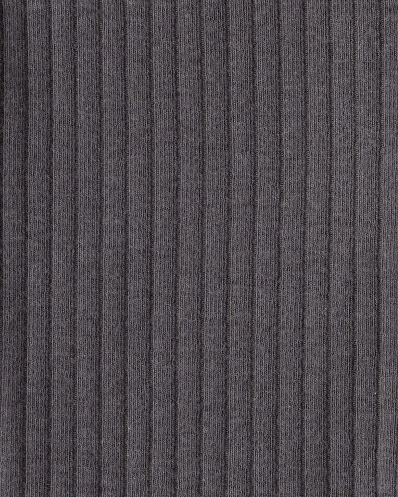B&eacute;b&eacute; fille - Pantalon &eacute;vas&eacute; en coton &ndash; Noir, image 3 sur 3 diapositives