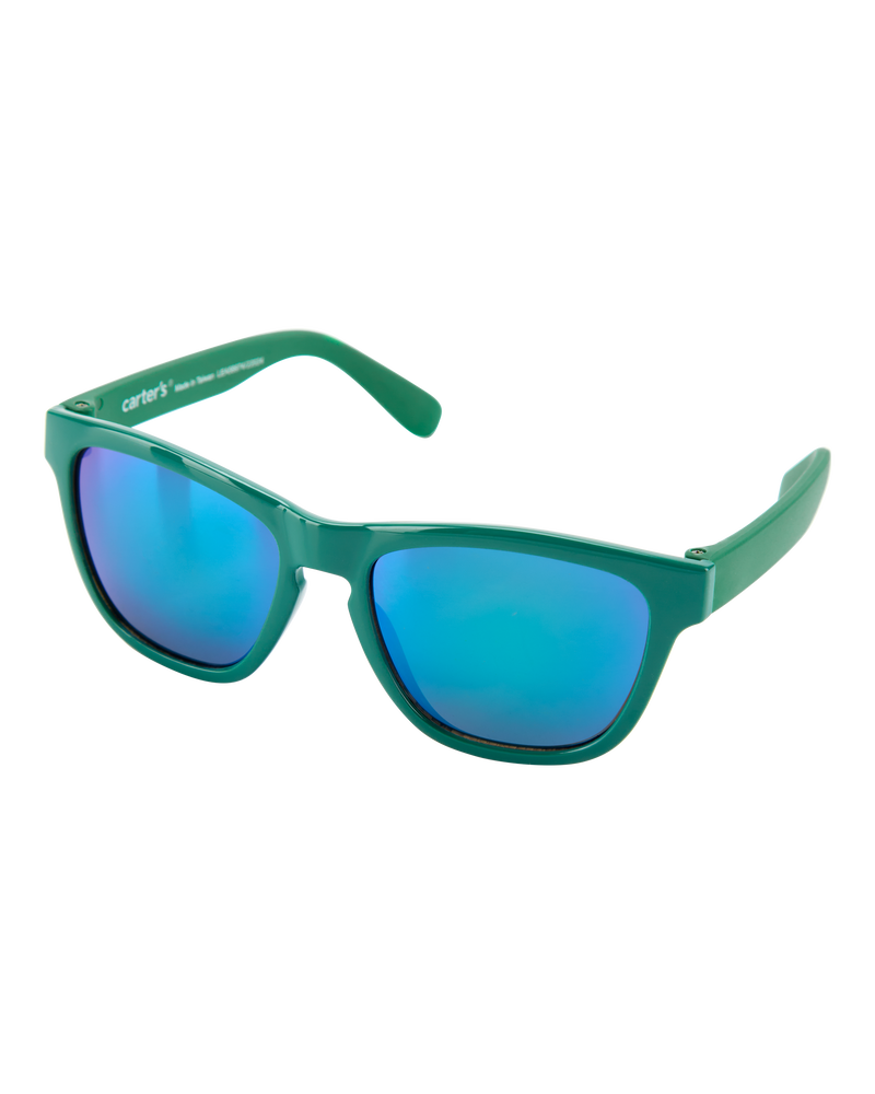 Bébé Lunettes de soleil réfléchissantes - Bleu/Vert, image 1 sur 1 diapositives