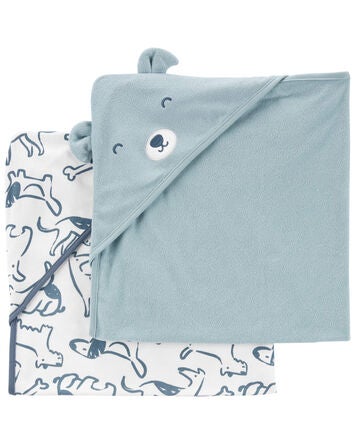 Baby 2-Pack Hooded Baby Towels, 