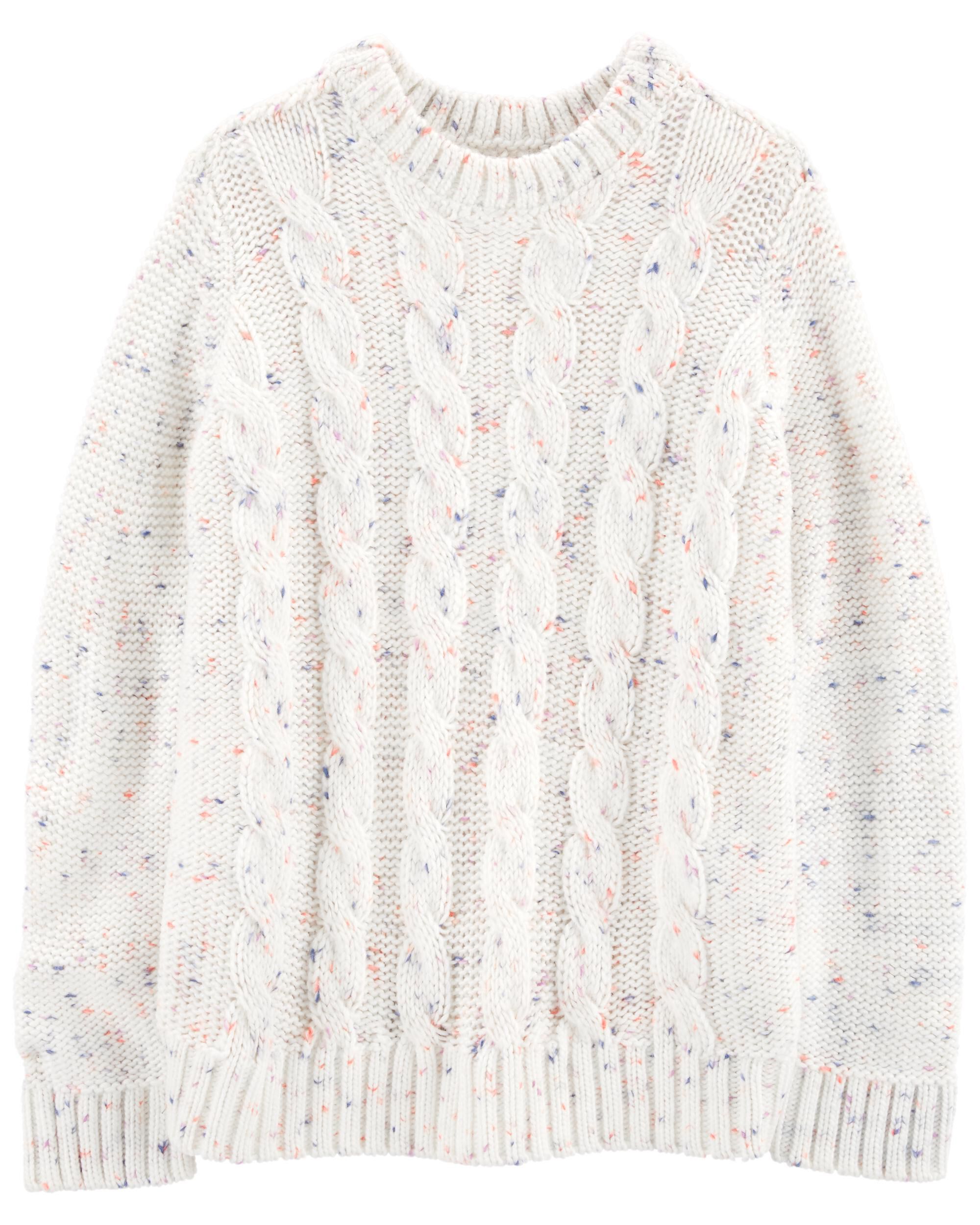 Ivory confetti sweater 2025
