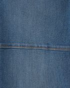 Boys Denim Relaxed Joggers - Medium Wash, image 6 of 7 slides