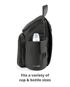 Forma Next Backpack Diaper Bag - Black, image 2 of 5 slides
