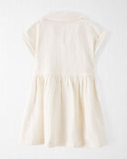 Toddler Organic Cotton Gauze Dress, image 2 of 5 slides