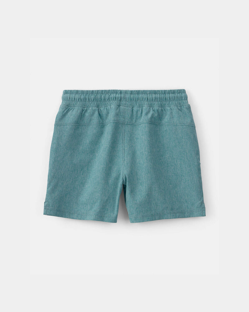 Boys Pull-On Active Shorts - Teal, image 2 of 4 slides
