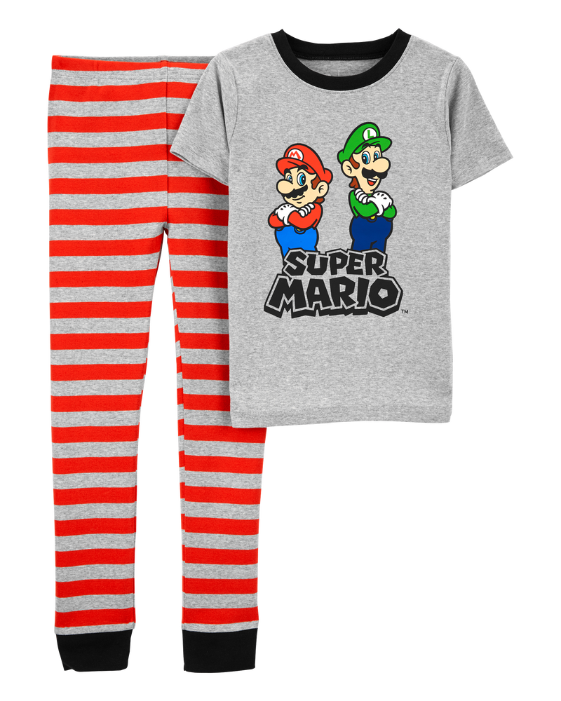Mario pajamas kids best sale