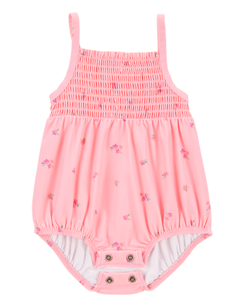 Baby 1-Piece Floral Swimsuit, 