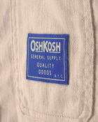 Boys Utility Button-Down Shirt - Beige, image 8 of 10 slides