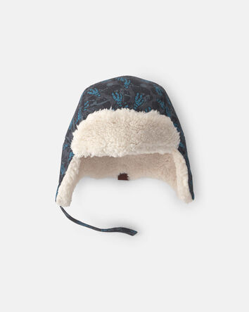 Gar&ccedil;ons - Tuque aviateur Drift Kombi - Dinosaure gris, 