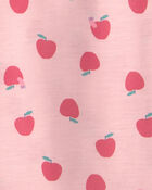 Filles - Emballage 2 robes de nuit &agrave; motif de pommes - Rose, image 3 sur 3 diapositives