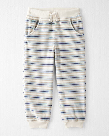 Toddler 2-Piece Organic Cotton Velour Set in Stripes, 