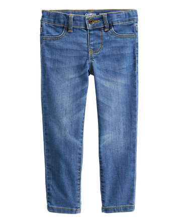Enfant en bas &acirc;ge Jeans de coupe fuseau &agrave; d&eacute;lavage Lagon bleu, 