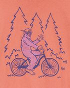 Kid Big Foot Short-Sleeve Graphic Tee - Orange, image 2 of 3 slides