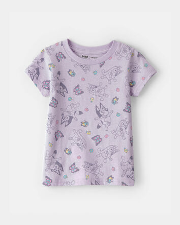 Toddler Girl Bluey&trade; Graphic Tee - Purple, 