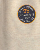 Boys French Terry Joggers - Cream, image 4 of 5 slides