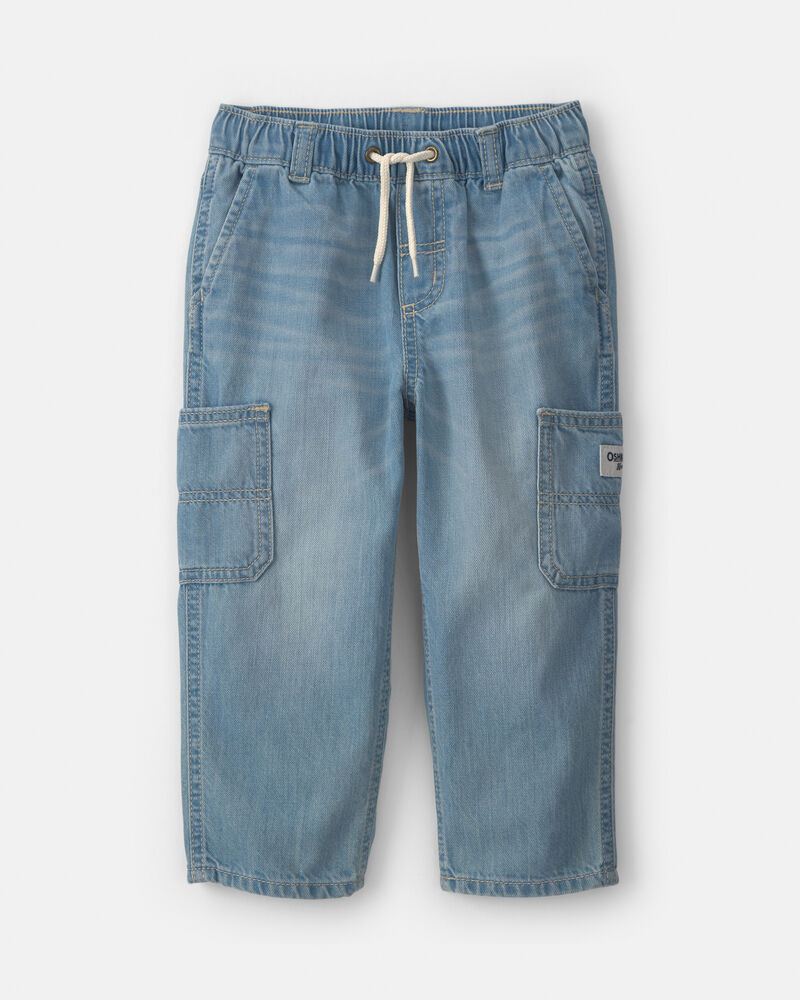 Toddler Boy Wide-Leg Carpenter Jeans - Medium Wash, image 1 of 5 slides