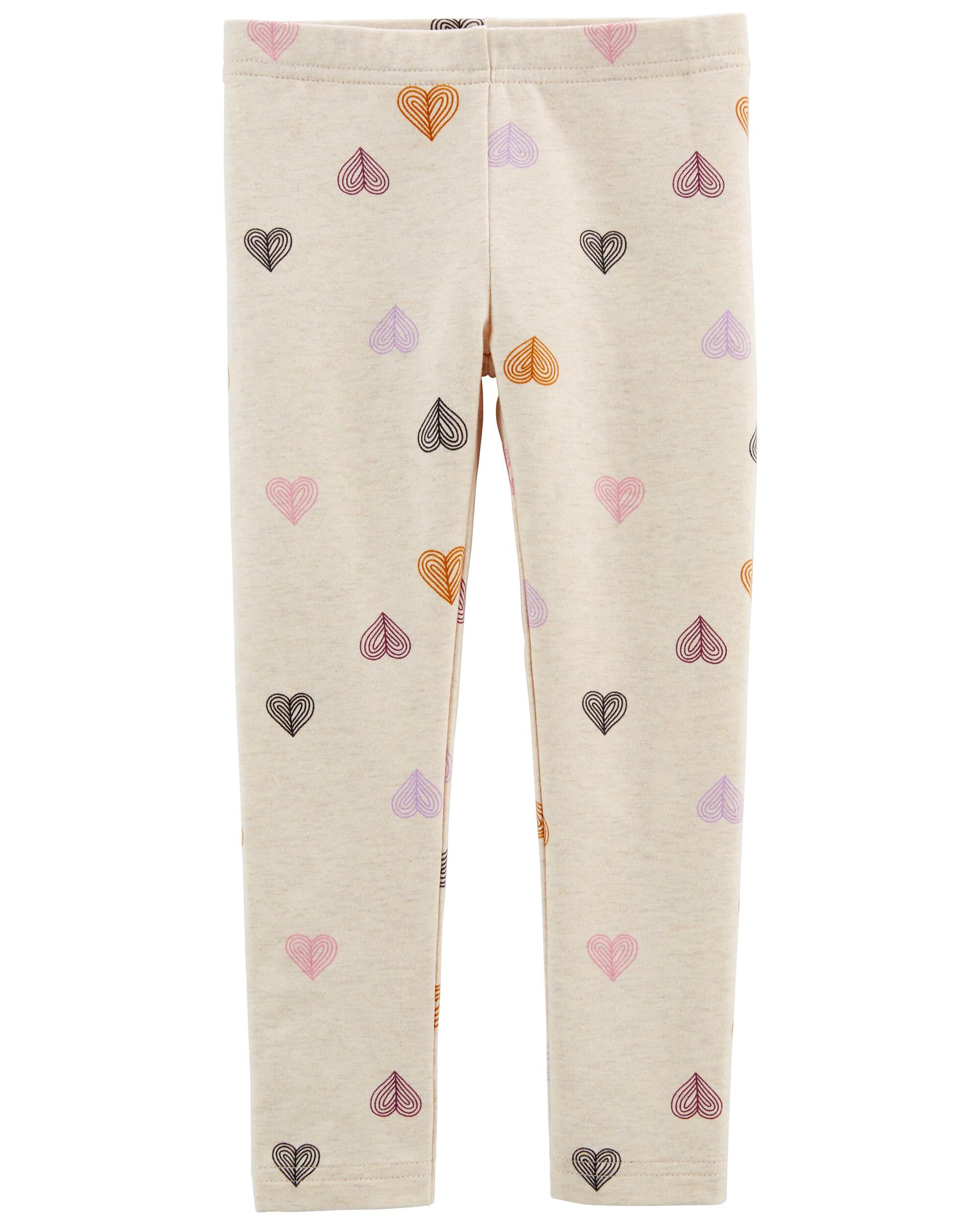 Carter's new arrivals heart leggings