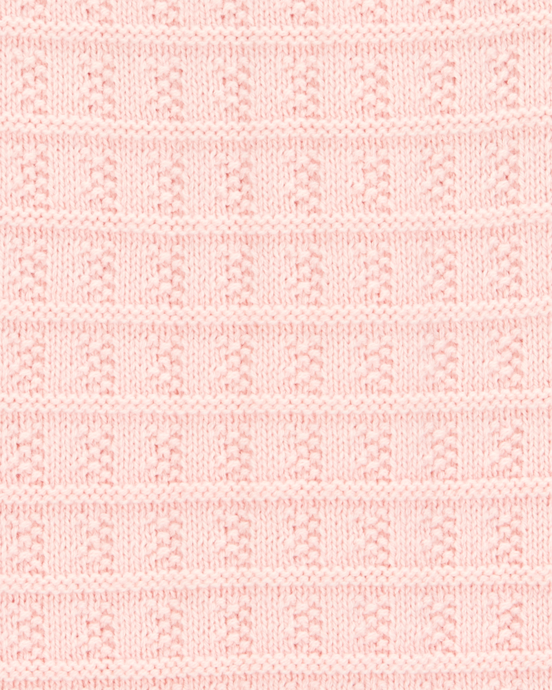 Kid Pink Knit Tank Top, image 2 of 4 slides