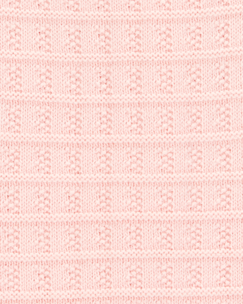 Kid Pink Knit Tank Top, 