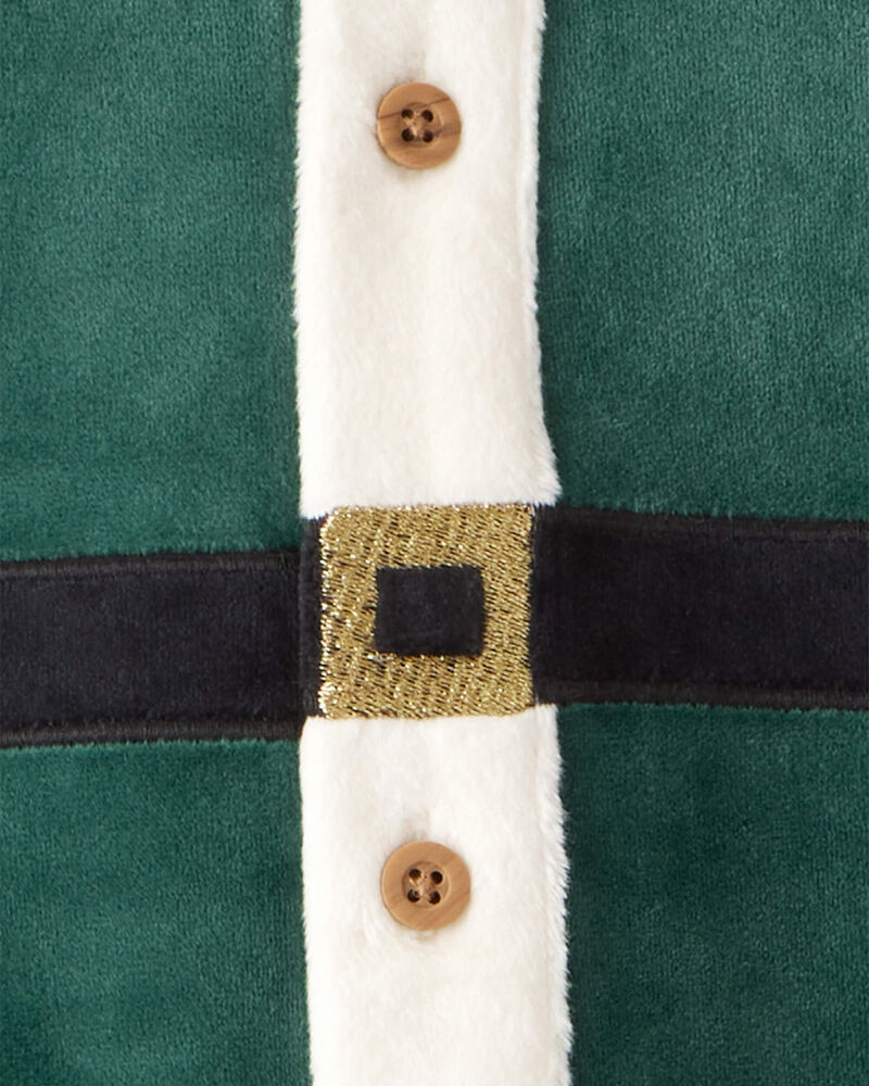 Baby Elf Hooded Jumpsuit - Green, image 2 of 3 slides