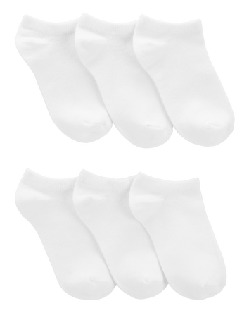 Kid 6-Pack No-Show Socks, 