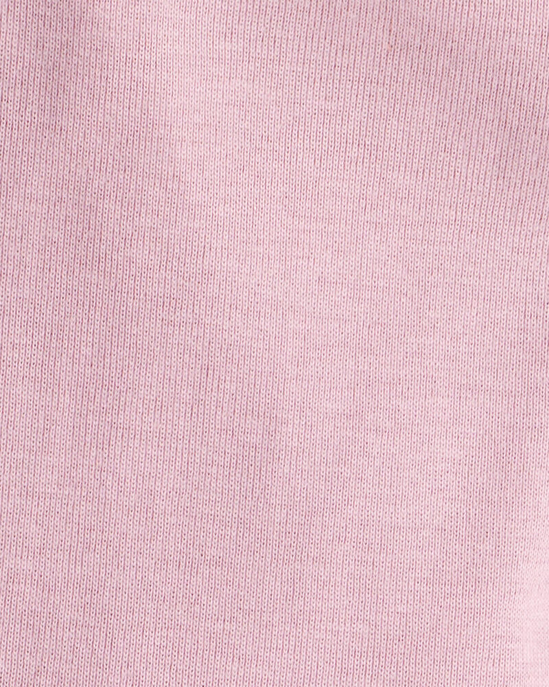B&eacute;b&eacute; fille - Emballage de 2 pantalons en coton &agrave; enfiler&nbsp;&ndash; Bleu, rose, image 5 sur 5 diapositives