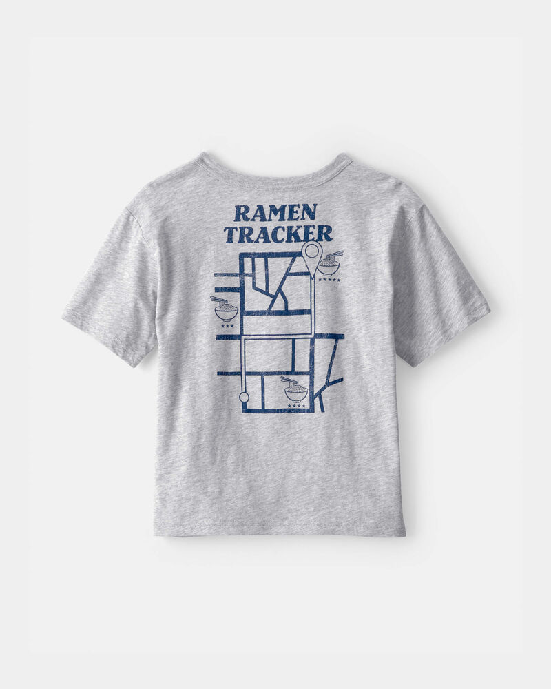 Boys Ramen Graphic Tee - Grey, image 2 of 5 slides