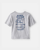Boys Ramen Graphic Tee - Grey, image 2 of 5 slides