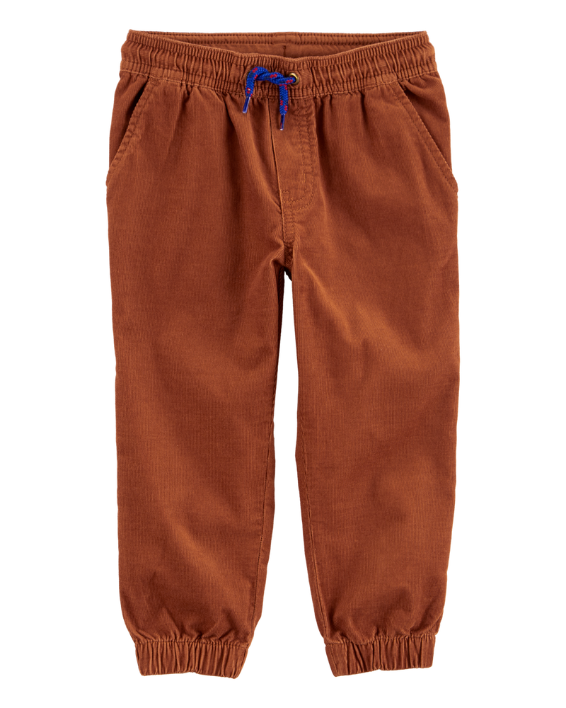 Toddler Pull-On Corduroy Joggers, image 1 of 4 slides