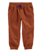 Toddler Pull-On Corduroy Joggers, image 1 of 4 slides