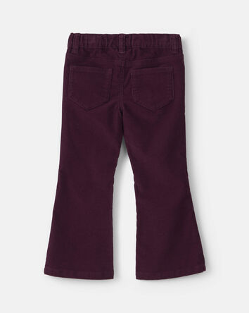 Toute-petite fille &ndash; Legging en velours c&ocirc;tel&eacute; extensible &agrave; enfiler &ndash; Mauve, 