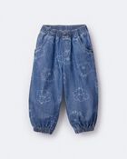 Toddler Squish Jump Rope Jogger in Denim - Blue, image 6 of 7 slides