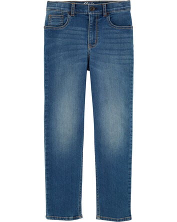 Straight Jeans (Slim Fit) In Anchor DarkWash, 