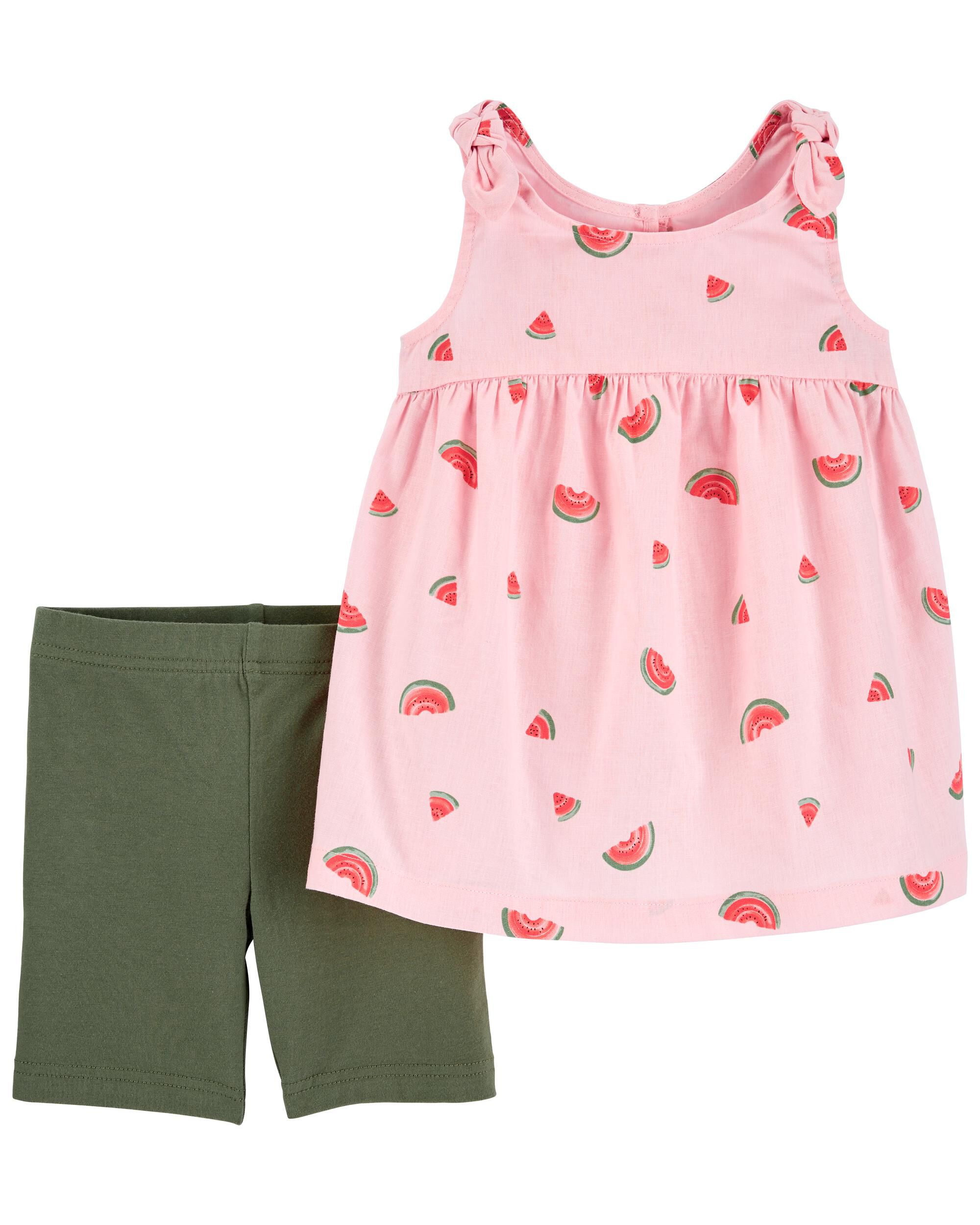 Carter's hot sale watermelon outfit