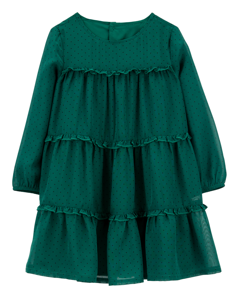 Green holiday dress baby shop