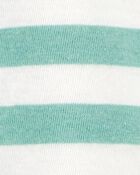 Toddler Striped Woven Short-Sleeve Tee, image 2 of 3 slides