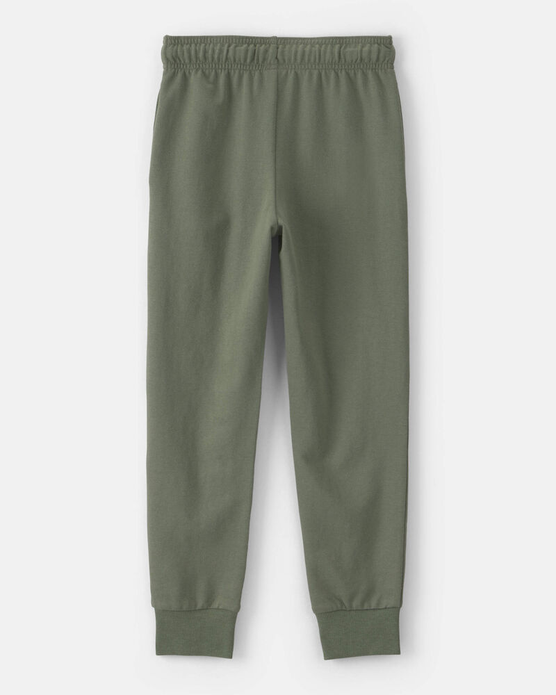 Boys French Terry Joggers - Green, image 2 of 4 slides