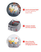 Light Up Diaper Caddy, image 3 of 9 slides