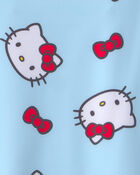 Girls 1-Piece Hello Kitty&reg; Swimsuit - Blue, image 3 of 3 slides