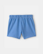 Toddler Boy French Terry Shorts - Blue, image 2 of 4 slides