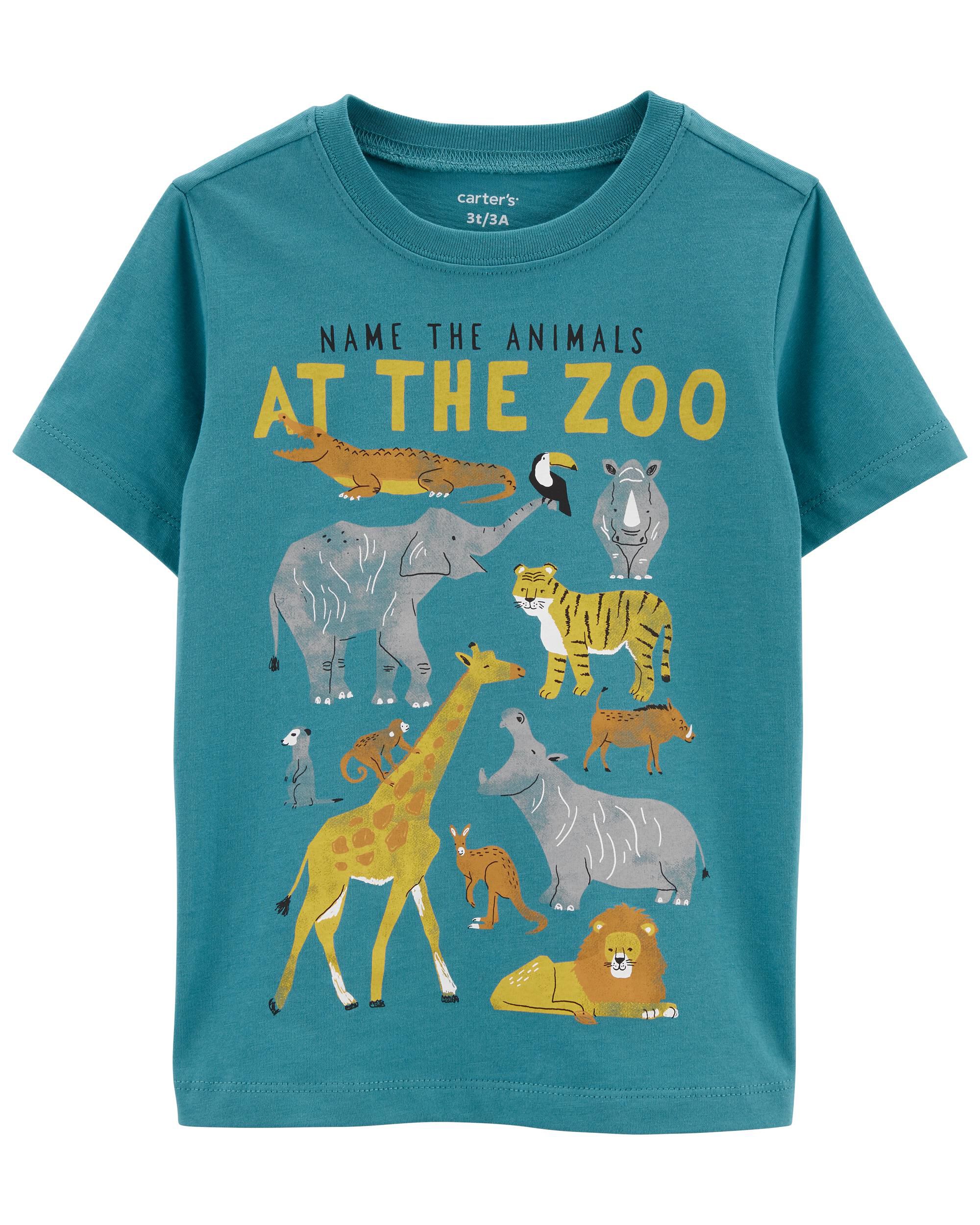 Carter's zoo collection top