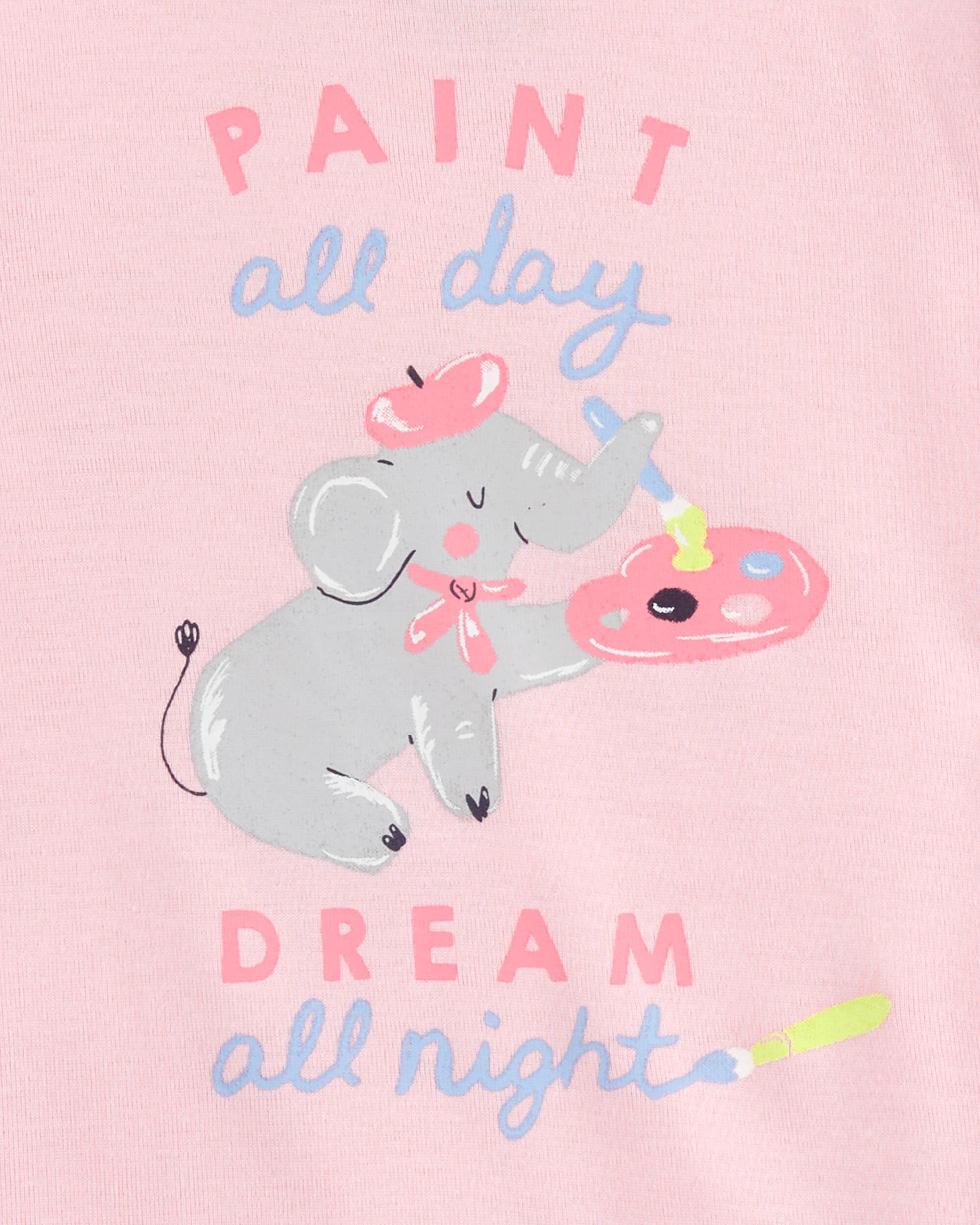Girls elephant pyjamas best sale