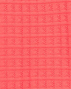 Kid Orange Knit Tank Top , image 3 of 4 slides