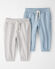 Heather Grey, Newport Blue