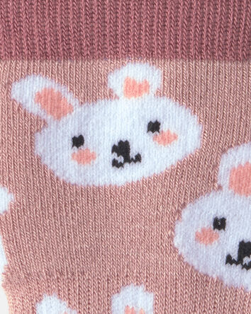 Baby Girl Kombi Animal Sock Set - Bunny
, 